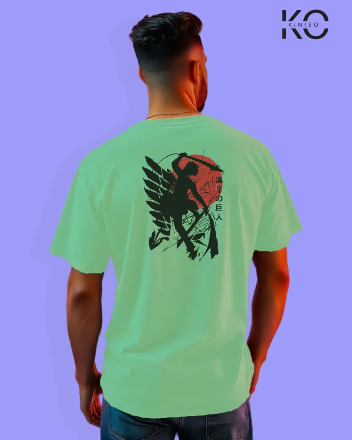 AOT Inspired Design "Levi Attack on Titan" Printed T-Shirts for Anime Lovers in Bangladesh - Image 12