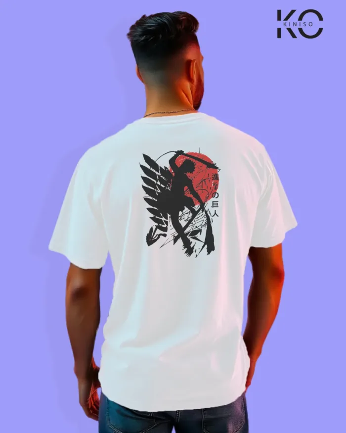 AOT Inspired Design "Levi Attack on Titan" Printed T-Shirts for Anime Lovers in Bangladesh - Image 9