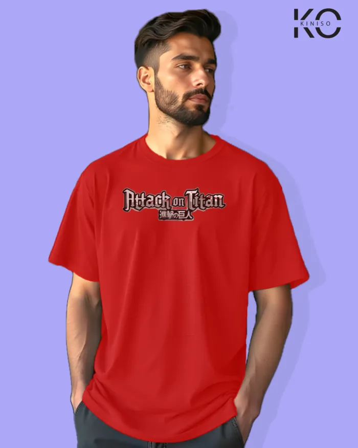 AOT Inspired Design "Levi Attack on Titan" Printed T-Shirts for Anime Lovers in Bangladesh - Image 3
