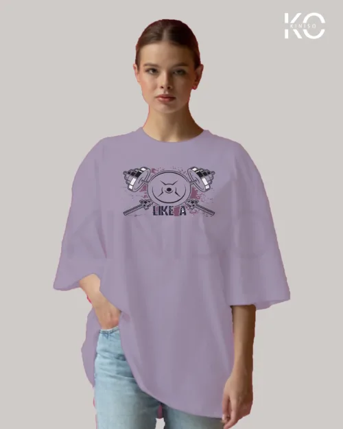 Lift Like a Girl Light Purple