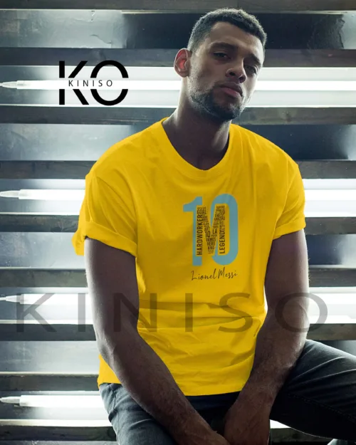 Lionel Messi Sign YELLOW 1