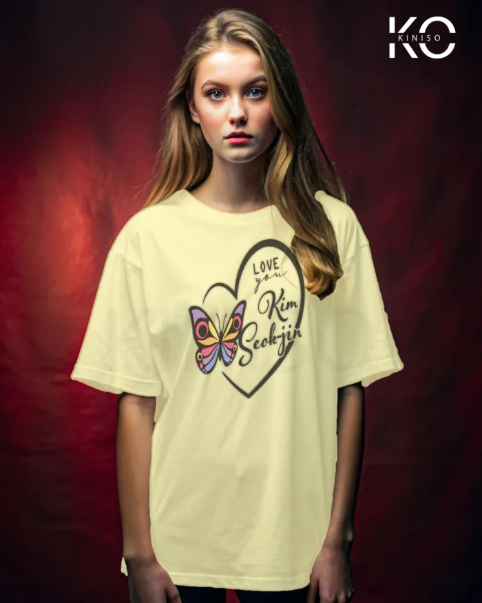 BTS Love Yourself Kim -T-shirt for Women in Bangladesh - Image 4