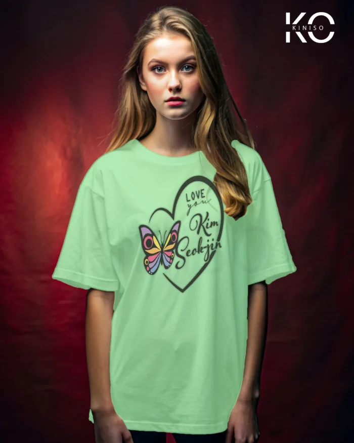 BTS Love Yourself Kim -T-shirt for Women in Bangladesh - Image 3