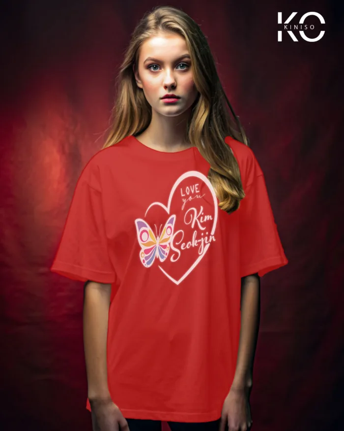 BTS Love Yourself Kim -T-shirt for Women in Bangladesh - Image 2