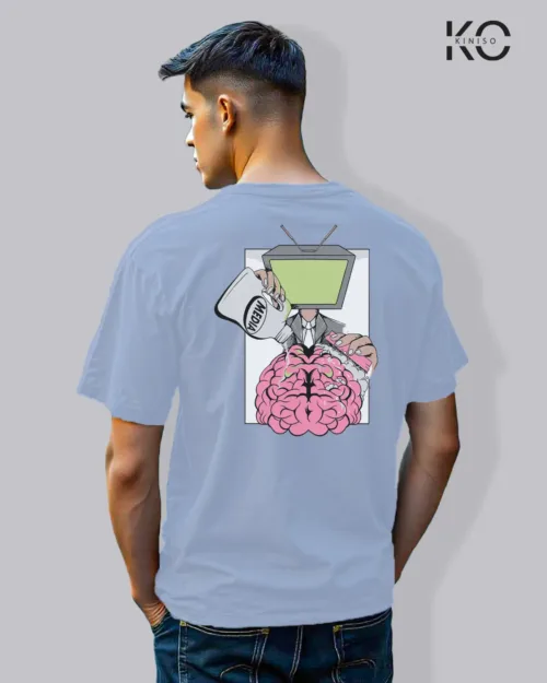 Media backside Periwinkle Blue