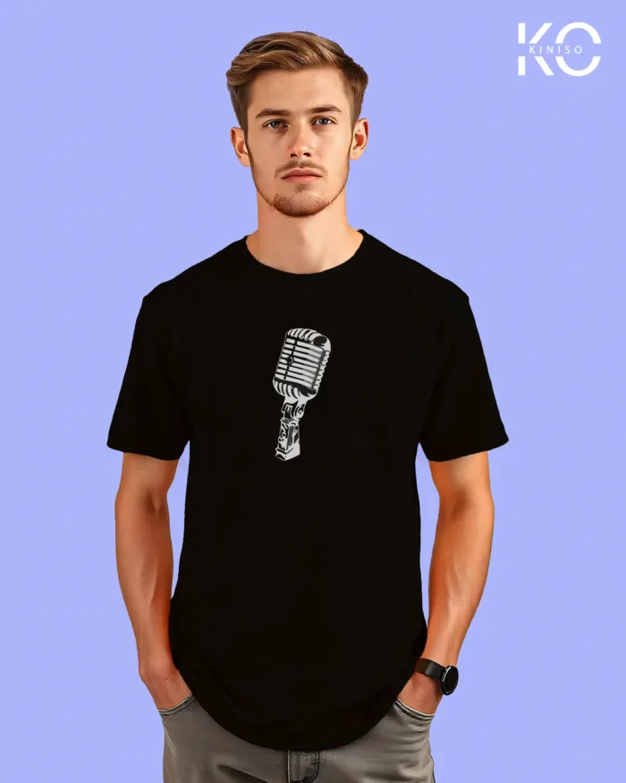 Music Inspired t-shirts with Mike Printed for Music Lover in Bangladesh - Image 8