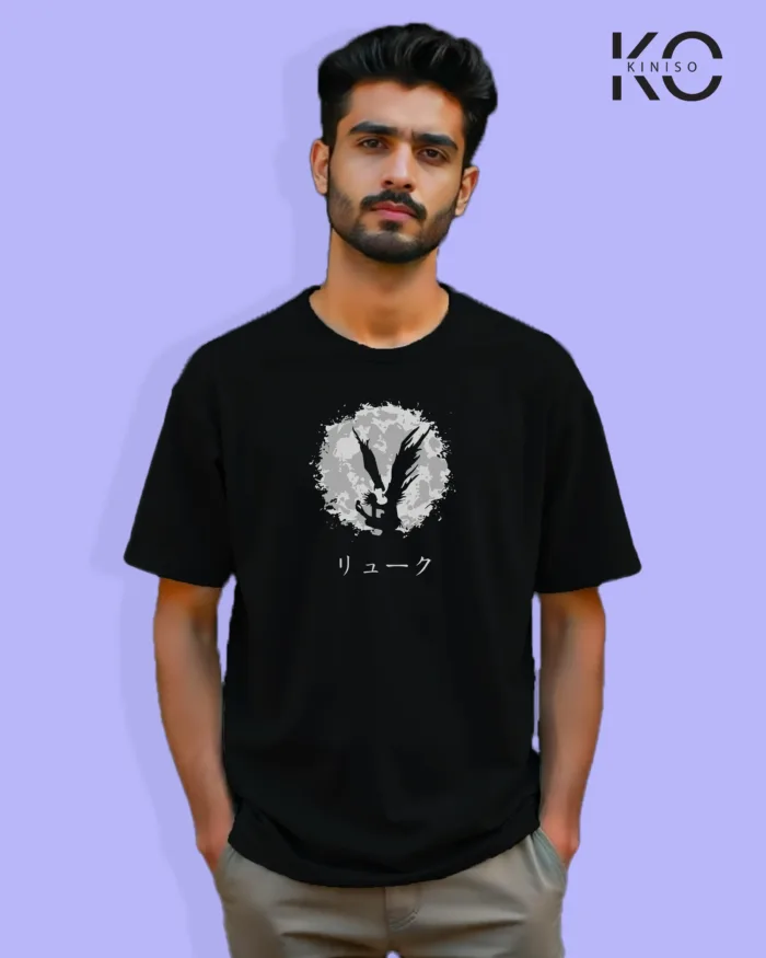 Death Note Inspired Design "Moon Ryuk" Printed T-Shirts for Anime Lovers in Bangladesh - Image 8