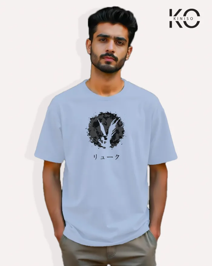 Death Note Inspired Design "Moon Ryuk" Printed T-Shirts for Anime Lovers in Bangladesh
