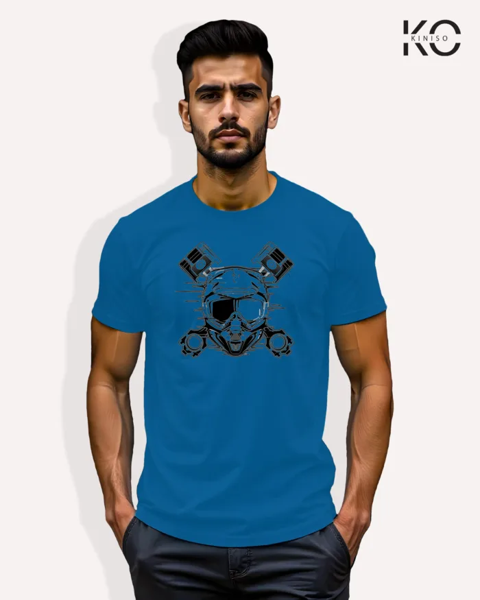 Motorcycle Themed T-Shirts with Motorbike Engine Design - Image 7
