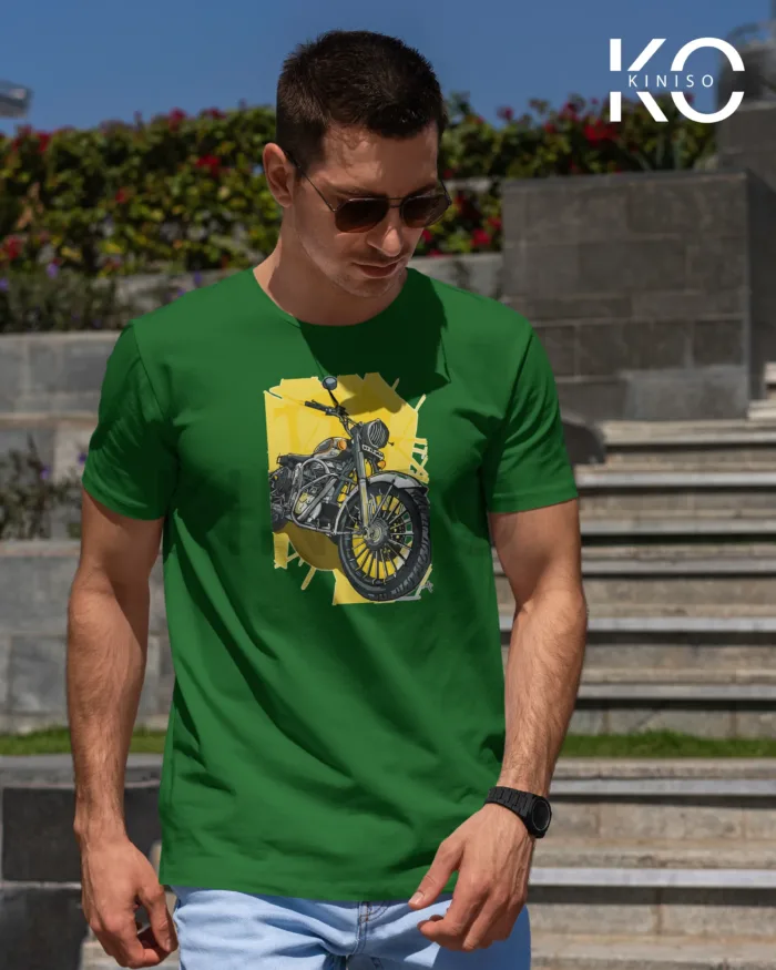Motorcycle with Background printed T-Shirts for Motorcycle lover in Bangladesh - Image 8