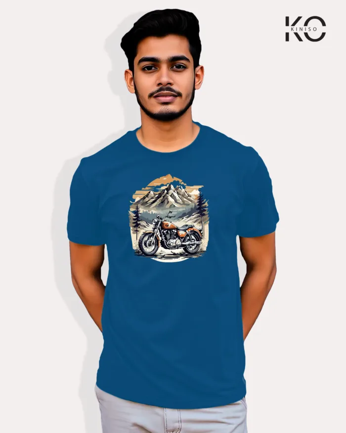 Mountain Ride designed printed tees for bike lover - Image 8