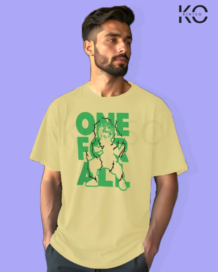 My Hero Academia Anime T-Shirt - One For All - In BD - Image 5