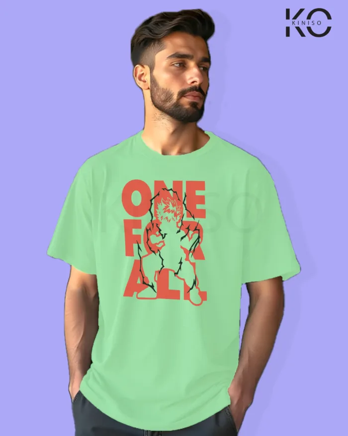 My Hero Academia Anime T-Shirt - One For All - In BD - Image 4