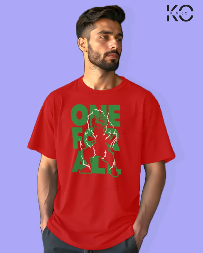 My Hero Academia Anime T-Shirt - One For All - In BD