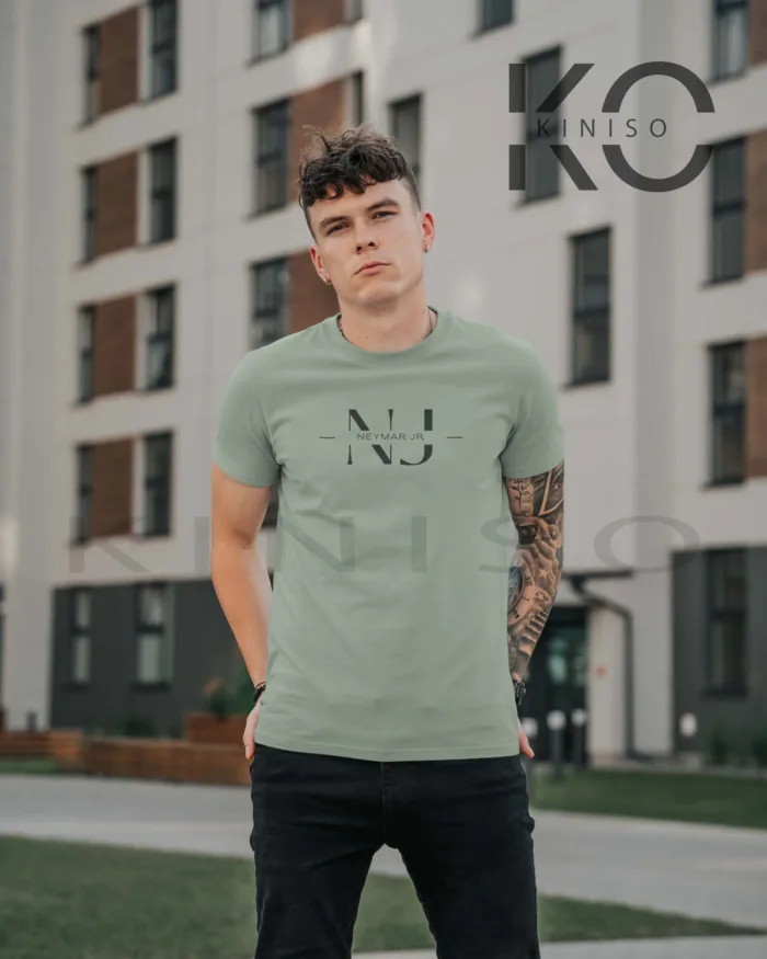 Neymar Jr Printed T-shirt - NJ  - In Bangladesh - Image 4