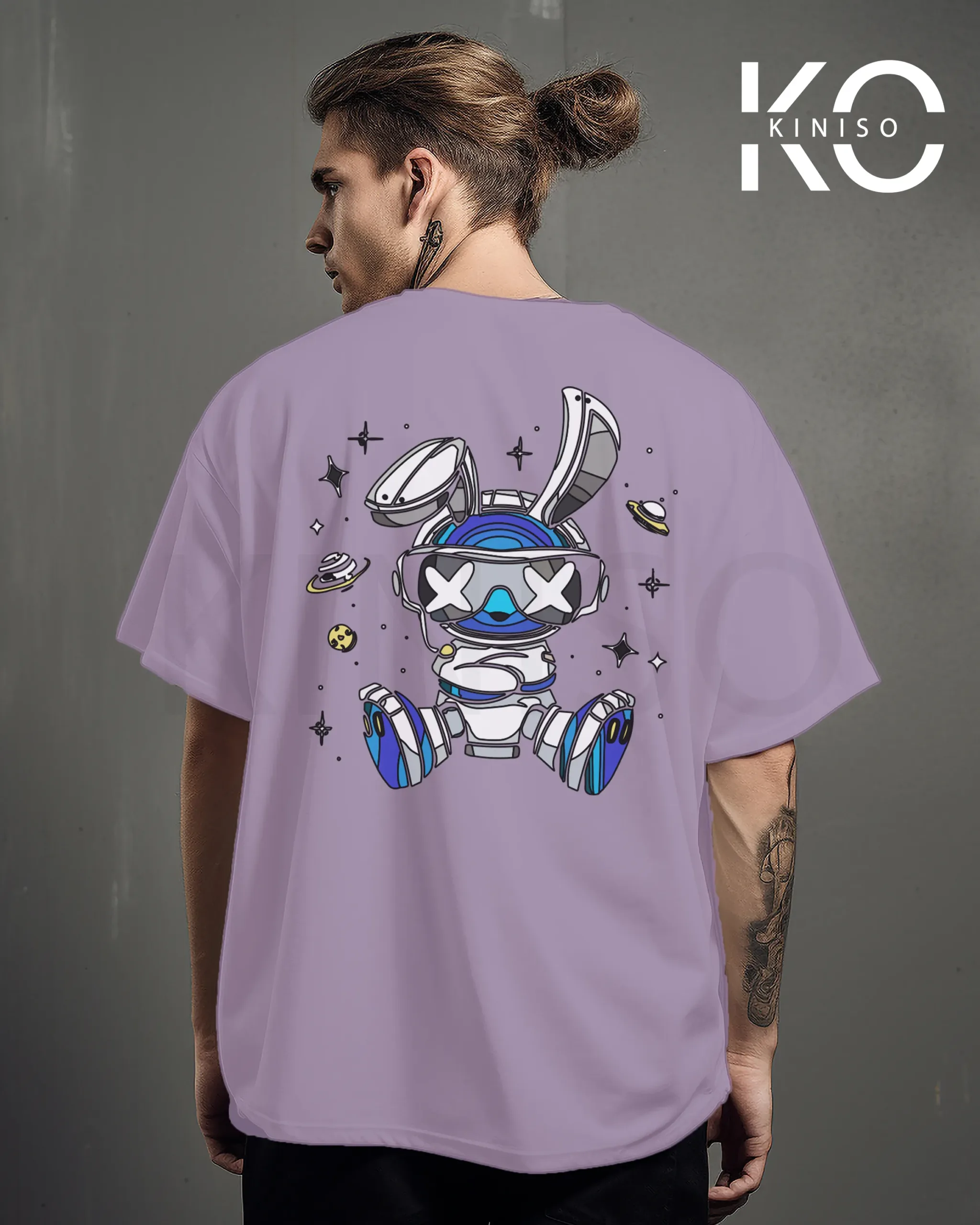 NASA Rabbit Backpart Light Purple scaled