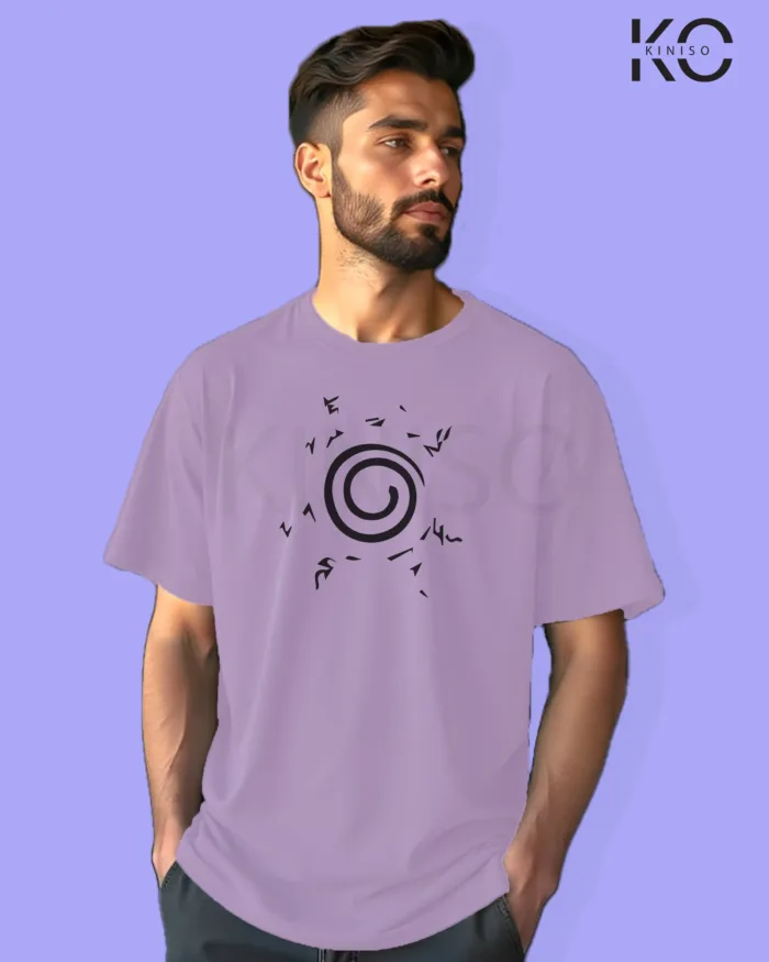 Naruto T-shirt Drop Shoulder for Men - Eight Trigrams Sealing - In Dhaka - Image 7