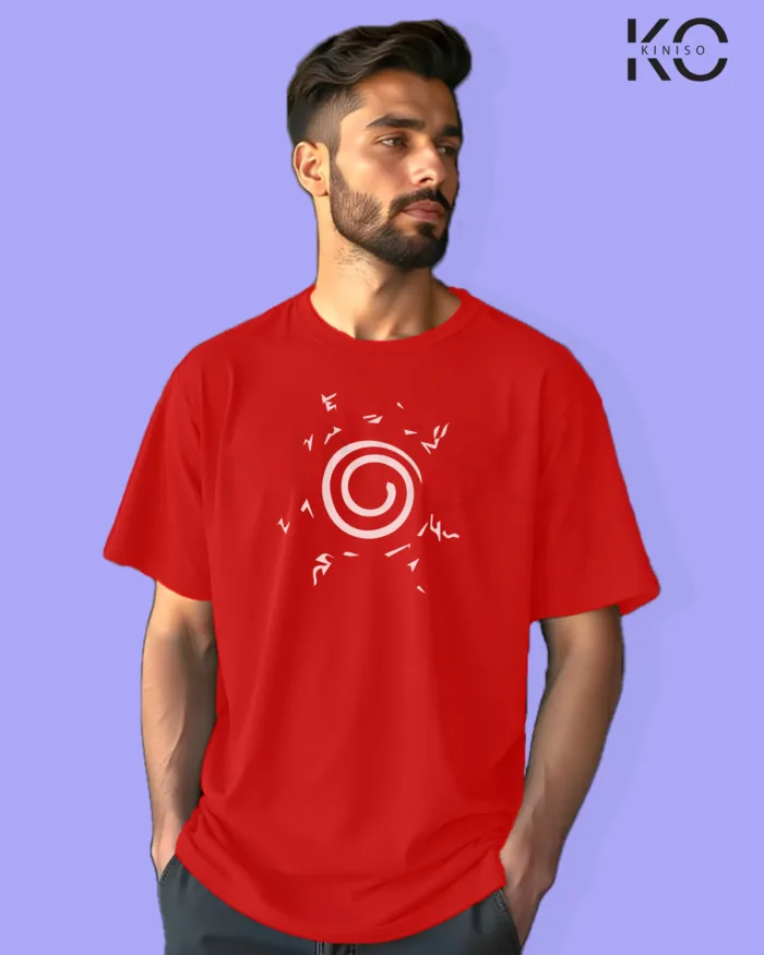 Naruto T-shirt Drop Shoulder for Men - Eight Trigrams Sealing - In Dhaka - Image 4