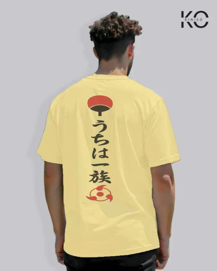 Naruto T-shirt Drop Shoulder for Men - Itachi Uchiha - In Dhaka - Image 13