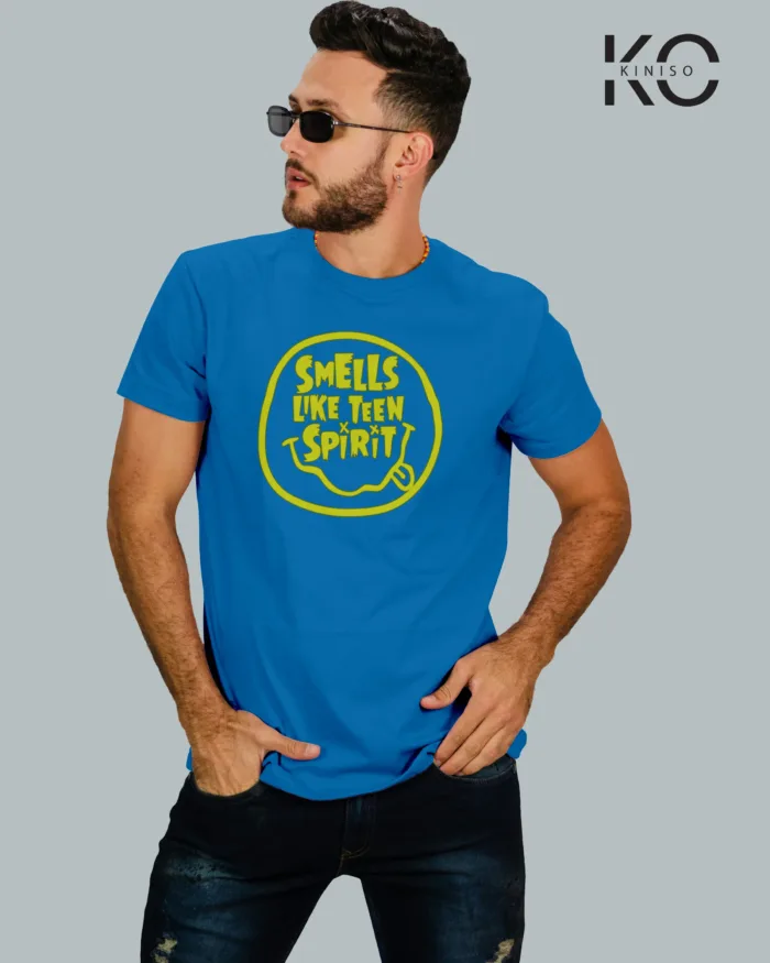 Music Inspired t-shirts with Nirvana "Smells Like Teen" Printed for Music Lover in Bangladesh - Image 7