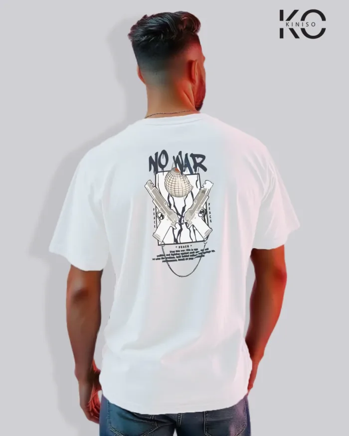 Graffiti No War printed t shirts for hip hop music Fan - Image 10
