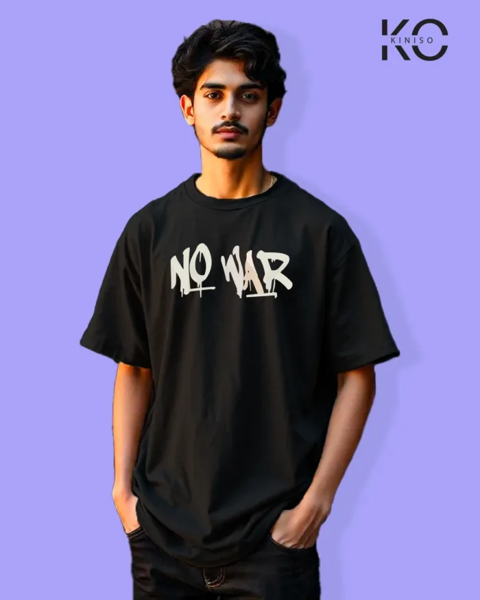 Graffiti No War printed t shirts for hip hop music Fan - Image 9