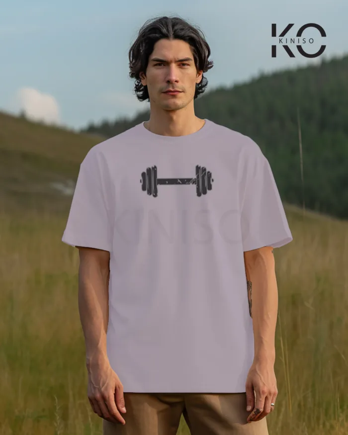 Mens gym t shirt with No Days off Design printed - Image 12