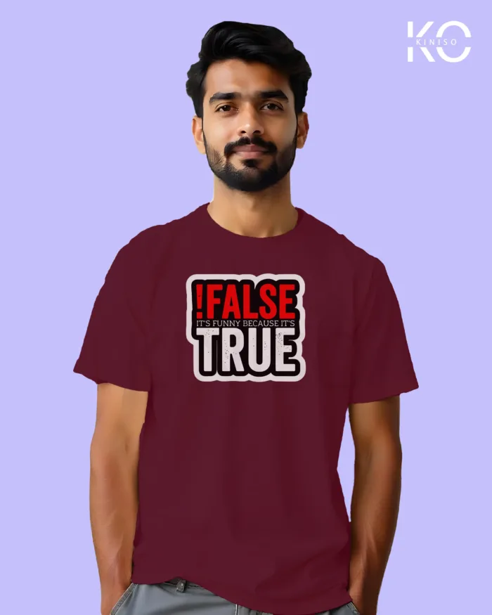 True !False Designed Engineer T-Shirt for Tech Persons - Image 3