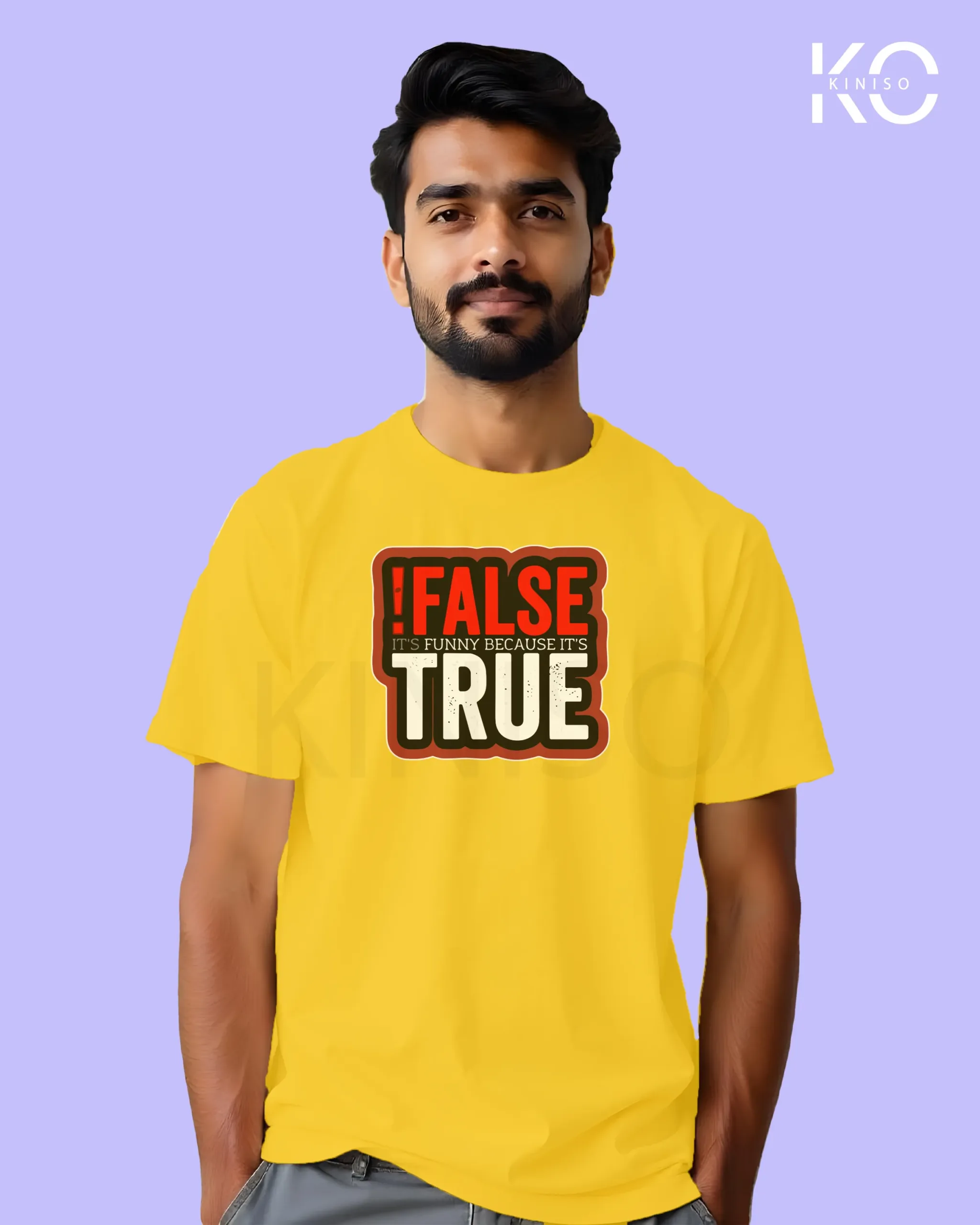 Not false true Yellow scaled