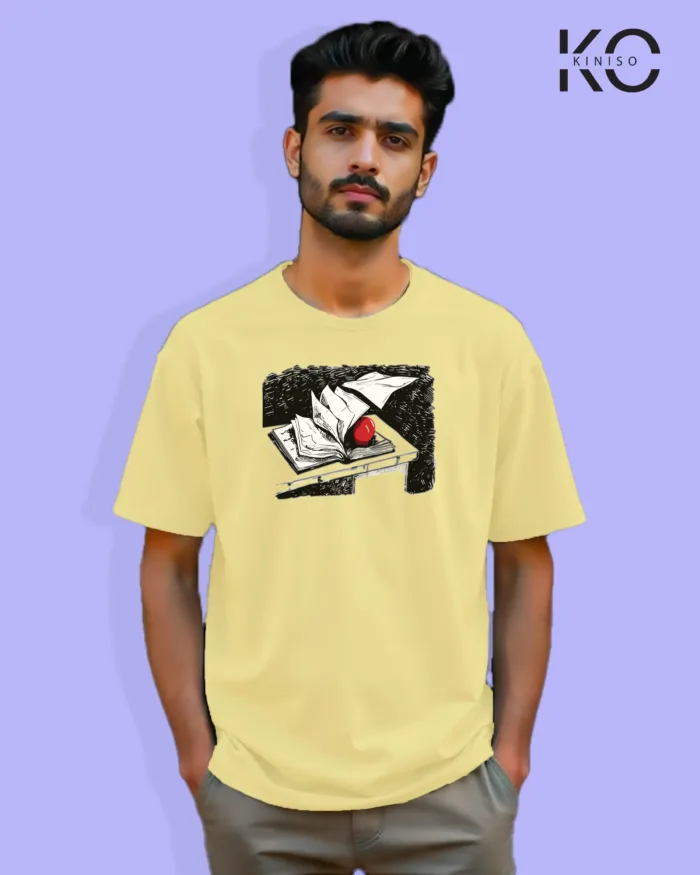 Death Note Inspired Design "Note Book and Apple" Printed T-Shirts for Anime Lovers in Bangladesh - Image 5