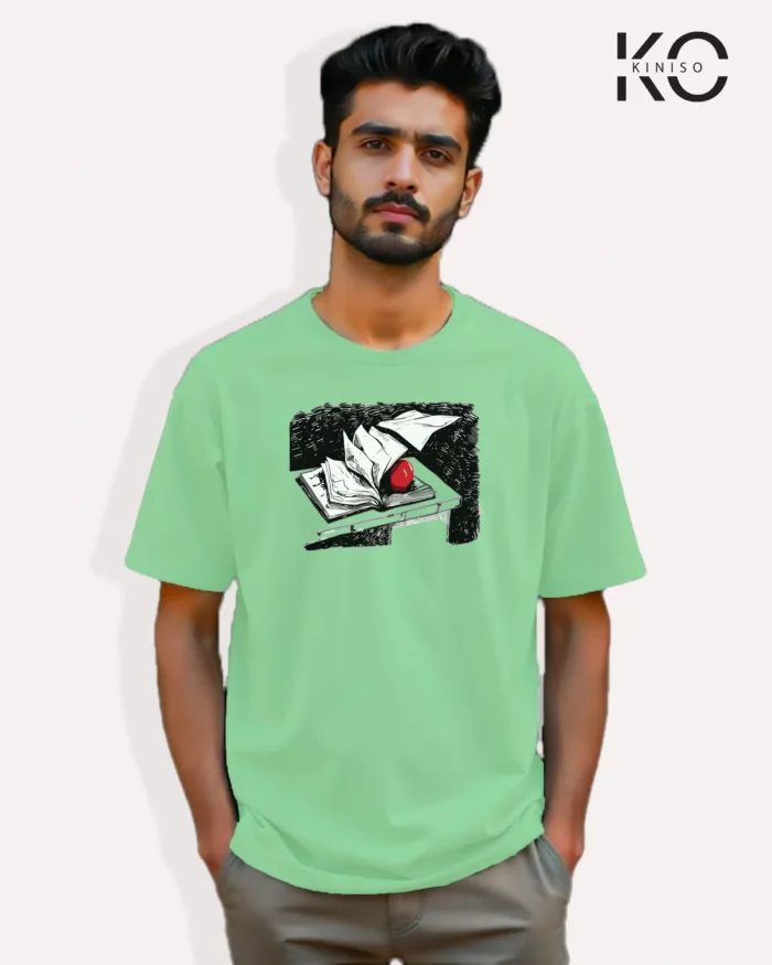 Death Note Inspired Design "Note Book and Apple" Printed T-Shirts for Anime Lovers in Bangladesh - Image 4