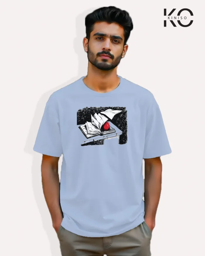 Death Note Inspired Design "Note Book and Apple" Printed T-Shirts for Anime Lovers in Bangladesh - Image 3
