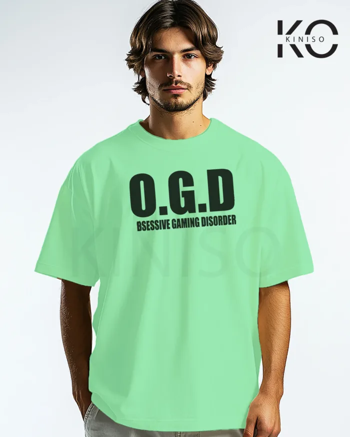 Gaming t-shirts with "O G D" Printed for Game Lover in Bangladesh