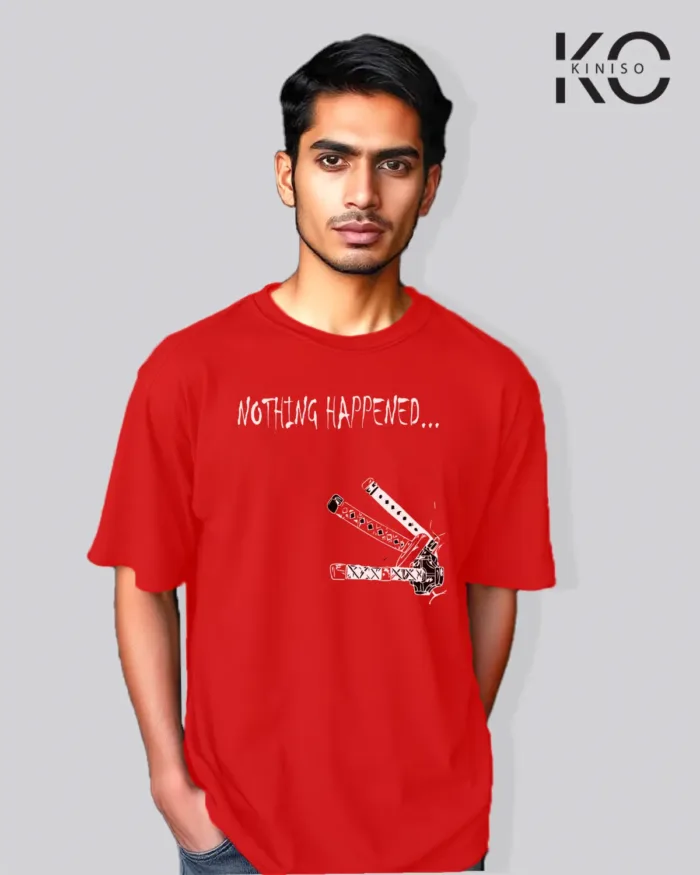 One Piece Anime Zoro T-Shirt - Nothing Happened - In Bangladesh - Image 4