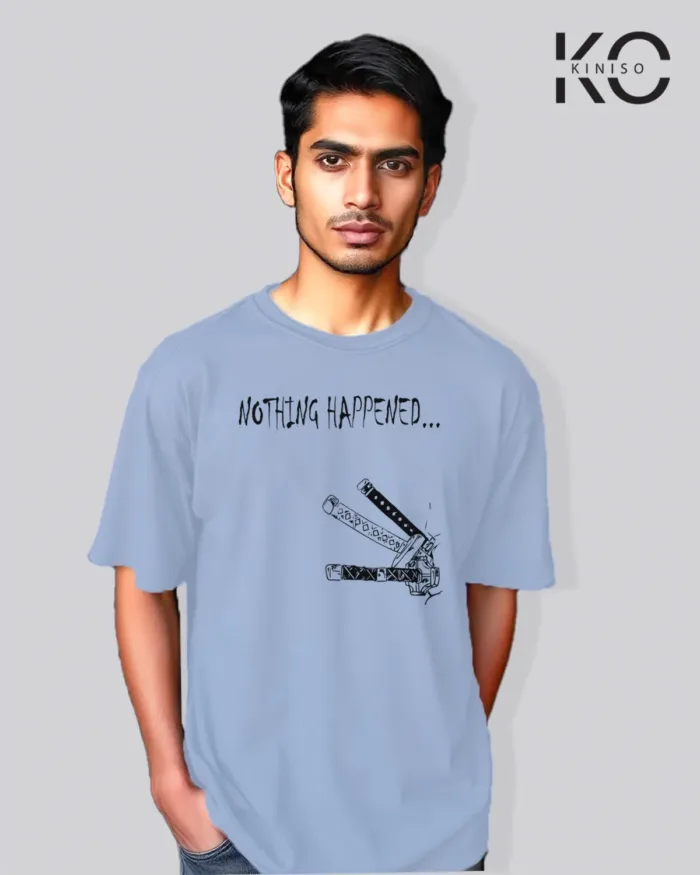 One Piece Anime Zoro T-Shirt - Nothing Happened - In Bangladesh - Image 3