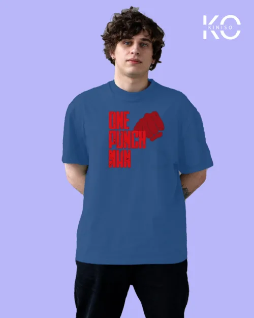 One Punch Sign Glaucous Blue