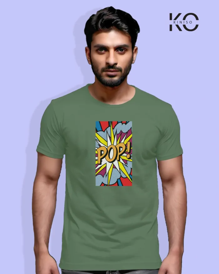 Comic T-shirts - Pop Graphic Printed - for Men - Image 4