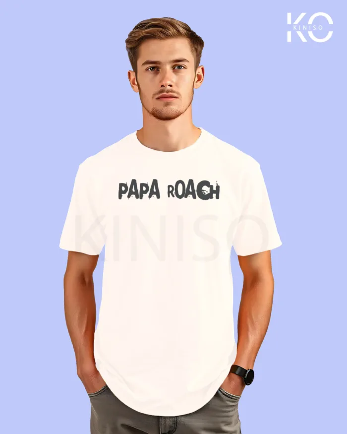 Music Inspired t-shirts with Papa Roach Print for Music Lover
