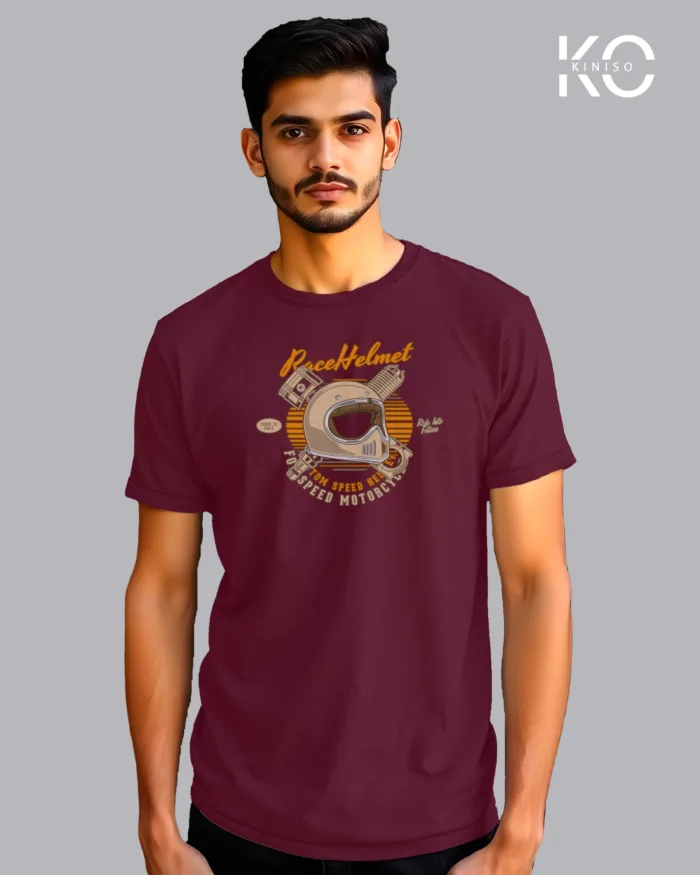 Super bikes lovers t-shirts with Race Helmet design - Image 5