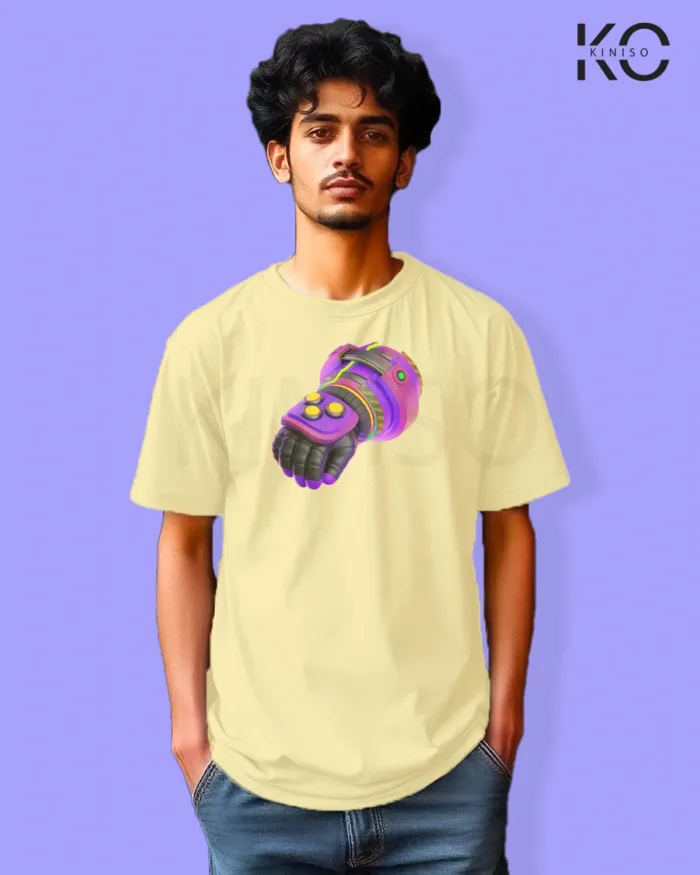 Robot Gloves Design Gaming t-shirts for Game Lover - Image 5