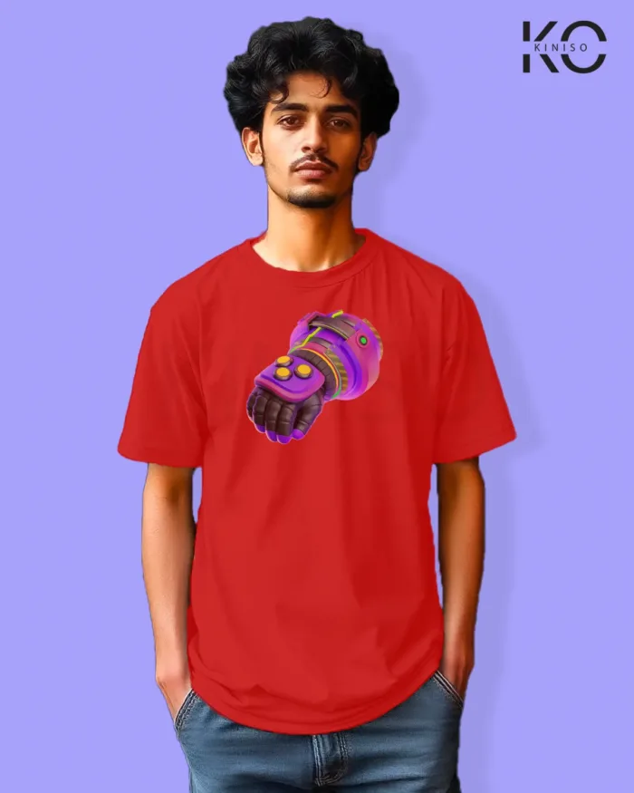 Robot Gloves Design Gaming t-shirts for Game Lover - Image 3