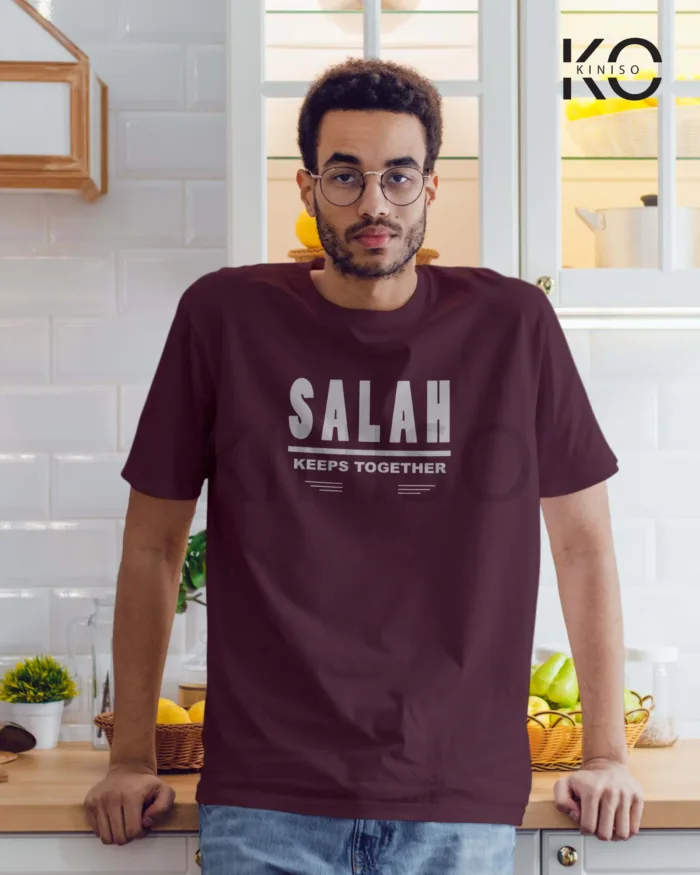 Muslim T-shirt - Salah Keeps Together - Modest Men's Crew Neck Half Sleeve tshirt in Bangladesh - Image 8