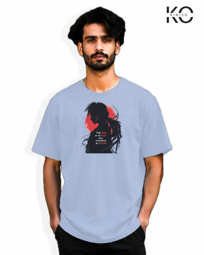 Rurouni Kenshin Inspired Design "Samurai x" Printed T-Shirts for Anime Lovers in Bangladesh - Image 3
