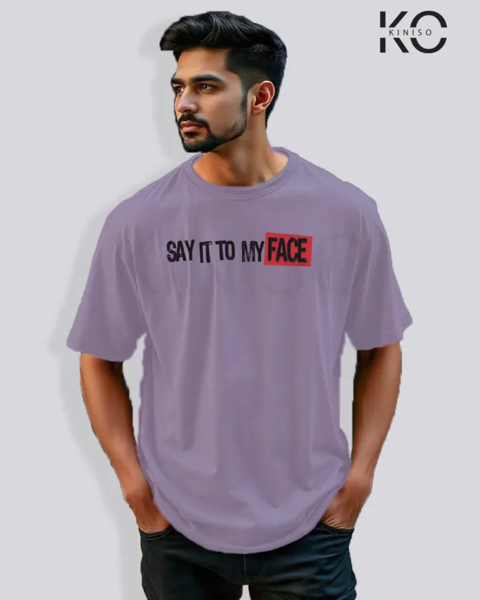 Graffiti printed t shirts with Say it on my face for hip hop Music Lover - Image 6