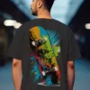 Scatter Board Graffiti printed t shirts for men - Image 16