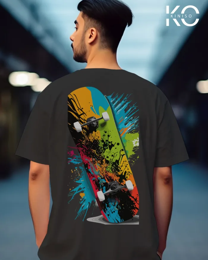 Scatter Board Graffiti printed t shirts for men - Image 16