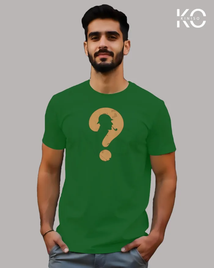 Movie Lovers t shirts with Sherlock Inspired Design Printed for men in Bangladesh