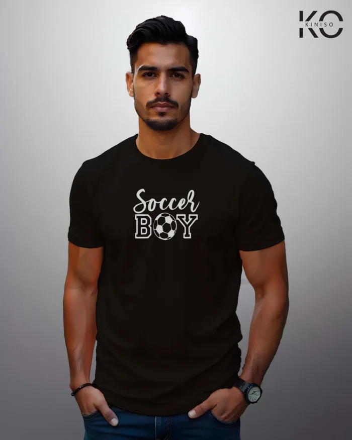 Football T-Shirts with Soccer Boy Print in Bangladesh