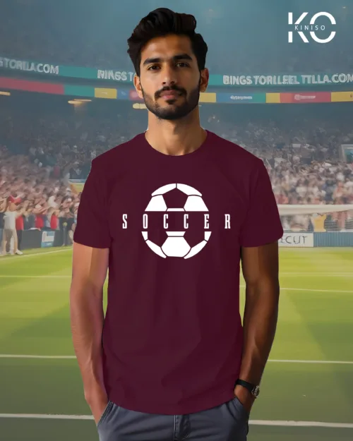Soccer Maroon