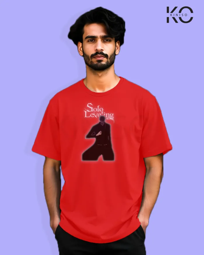 Solo Leveling Inspired "Sung Jin-Woo Hero" Printed T-Shirts for Anime Lovers in Bangladesh - Image 3